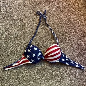3/$15 American Flag Bikini Top